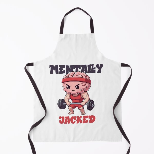 Item preview, Mentally Jacked Gym Meme designed and sold by zakvisuals.