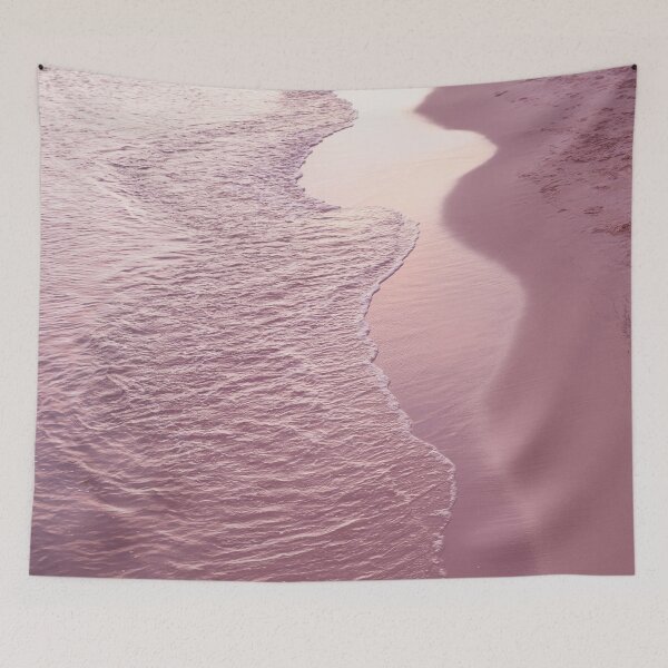 Item preview, Pink Caribbean Shoreline Waves 1 designed and sold by Anita's & Bella's Art.