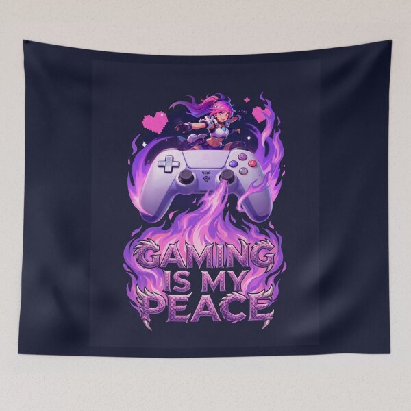 Item preview, Gaming Is My Peace designed and sold by soin10s-designs.