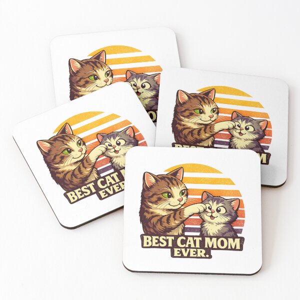 Item preview, Best Cat Mom Ever designed and sold by LuveraxArt.
