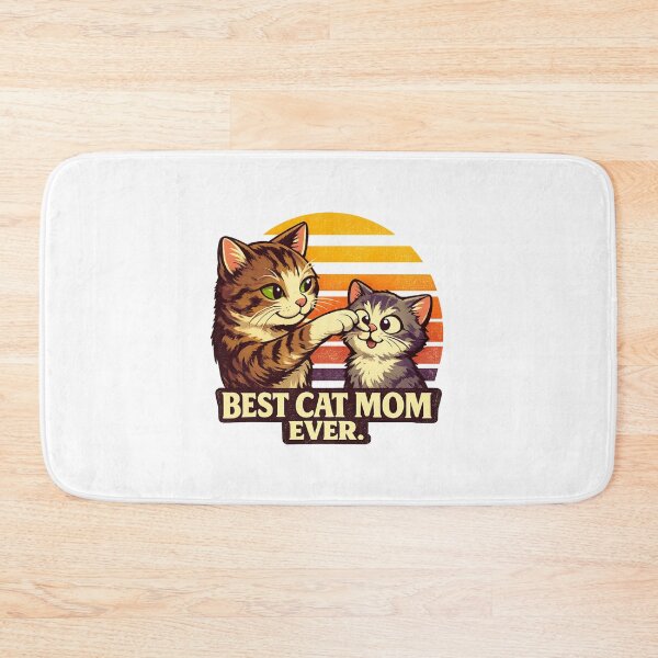 Item preview, Best Cat Mom Ever designed and sold by LuveraxArt.
