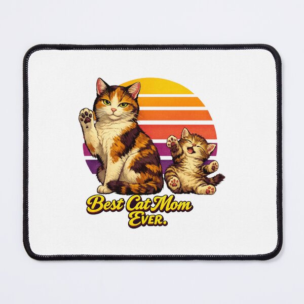 Item preview, Best Cat Mom Ever designed and sold by LuveraxArt.