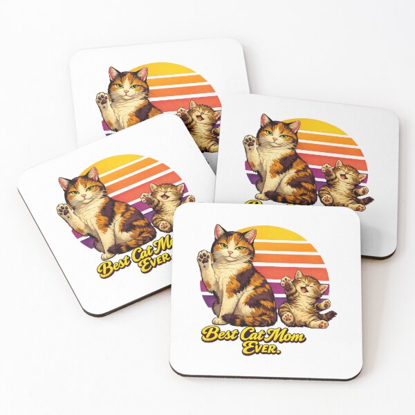 Item preview, Best Cat Mom Ever designed and sold by LuveraxArt.