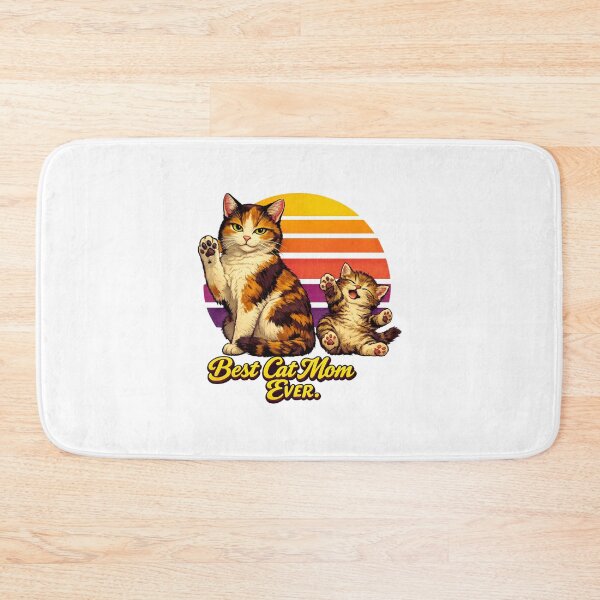 Item preview, Best Cat Mom Ever designed and sold by LuveraxArt.