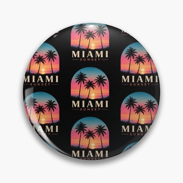 Artikelvorschau, Sonnenuntergang in Miami entworfen und verkauft von Morvena.