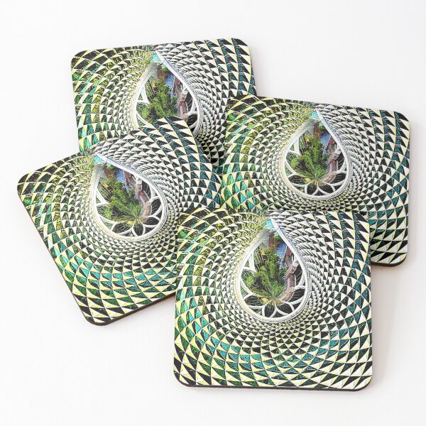 Item preview, 2..Abstract ( 162 ) The Durian  - A window from above designed and sold by Larry Davis.
