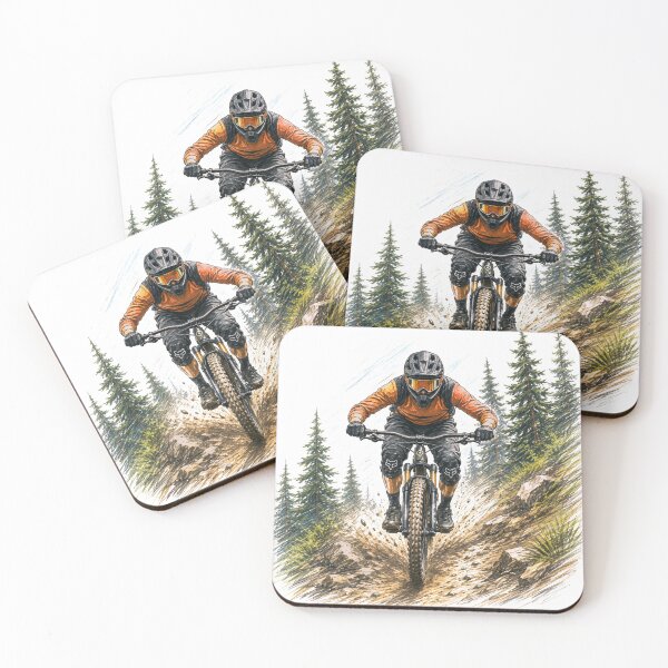 Item preview, Mountain bike rider designed and sold by PrestonSquires.