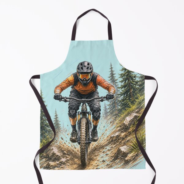 Item preview, Mountain bike rider designed and sold by PrestonSquires.