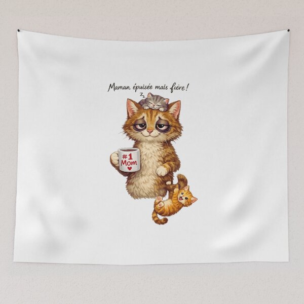Item preview, Best Cat Mom Ever designed and sold by LuveraxArt.