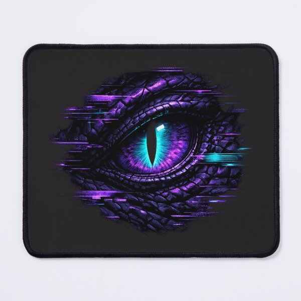 Item preview, GLITCHED REPTILIAN EYE — Cyber Mutation Signal designed and sold by ShadowSignal.
