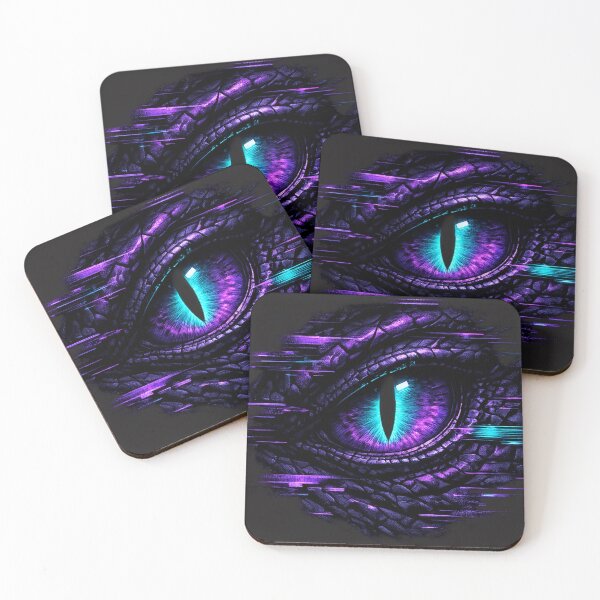 Item preview, GLITCHED REPTILIAN EYE — Cyber Mutation Signal designed and sold by ShadowSignal.