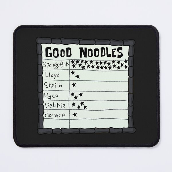 Item preview, Doodle SpongeBob GOOD NOODLES  designed and sold by DibujandoPorfa.