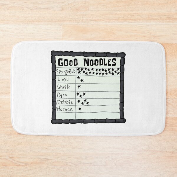 Item preview, Doodle SpongeBob GOOD NOODLES  designed and sold by DibujandoPorfa.