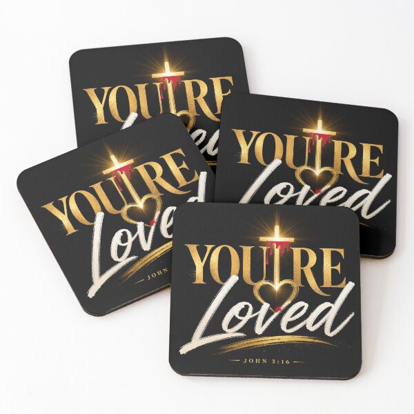 Item preview, You’re Loved — John 3:16 designed and sold by AFlair4It.