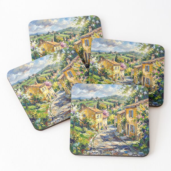 Item preview, Tuscan  Village Street  designed and sold by FlowerSeller1.