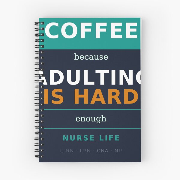 Item preview, coffee adulting designed and sold by MileMarkerSt.