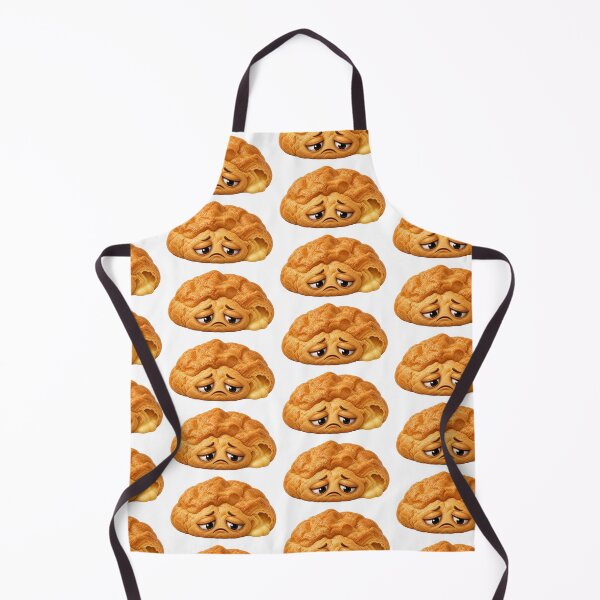 Item preview, Sad Deflated Cream Puff Cartoon Character Illustration designed and sold by jgvisualarts.