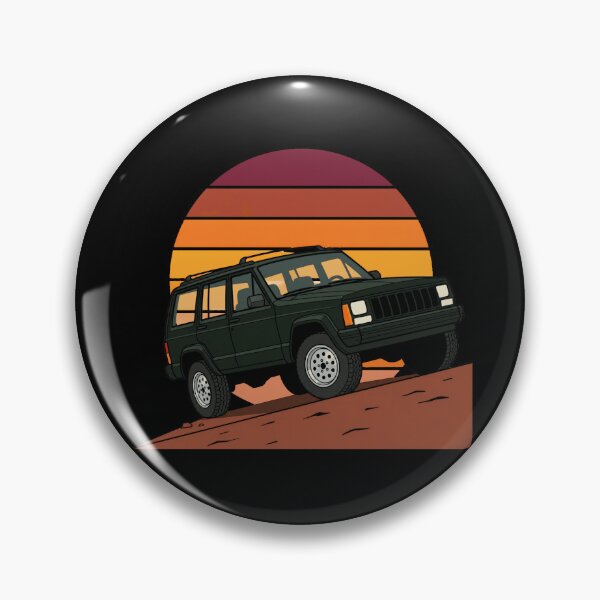Item preview, Cherokee XJ Retro Sunset 4-Door  - Classic Off-Road 4x4 designed and sold by Off-Road-Zone.