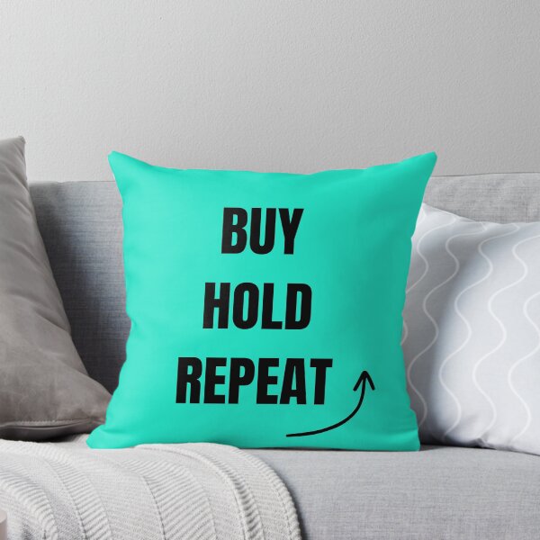 Artikelvorschau, Buy Hold Repeat Investor Shirt entworfen und verkauft von DailyQuestPrint.