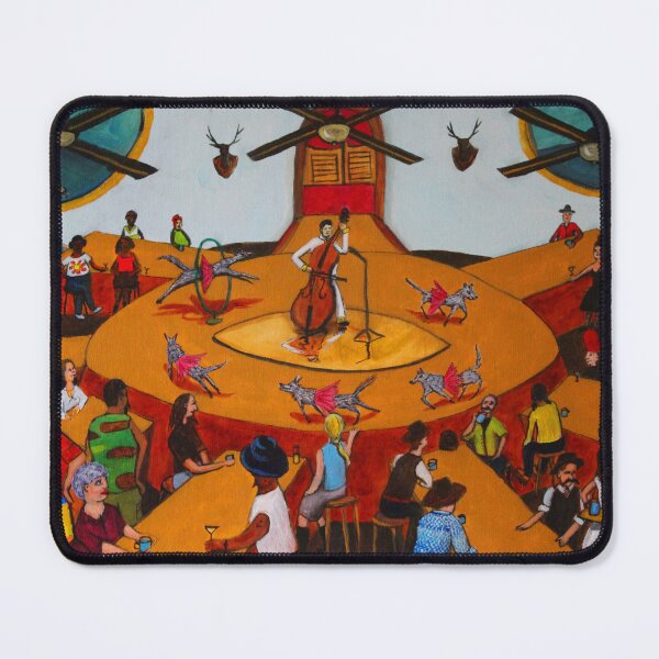 Item preview, Bert & The Acrobatic Wolves in the Pluto Prairie Club designed and sold by David Hutchison.
