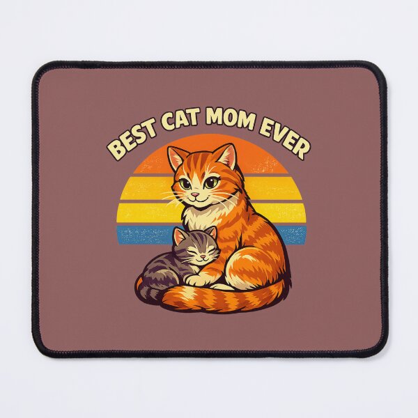 Item preview, Best Cat Mom Ever designed and sold by LuveraxArt.