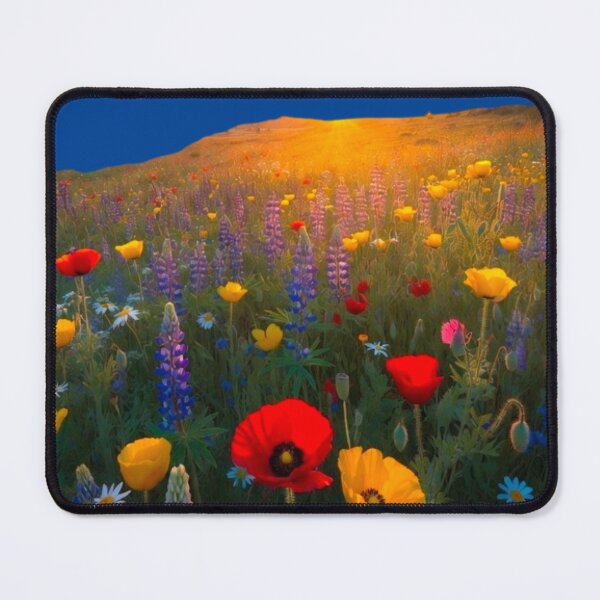 Item preview, Nature landscape of flowers designed and sold by Nexus Space.
