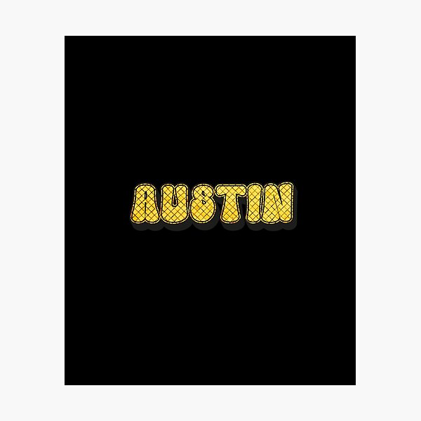Item preview, Austin Personalized Cool Custom Name - Funny Design for Men and Boys designed and sold by Watsonarts.