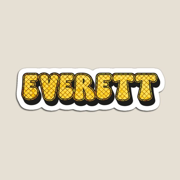 Item preview, Everett Personalized Cool Custom Name - Funny Design for Men and Boys designed and sold by Watsonarts.