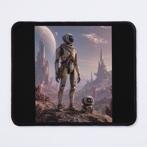 Item preview, Humanoid robot AI Robots Future Tech Design | The Bots Are Coming Futuristic Android Art designed and sold by TEEJAMBOREE.