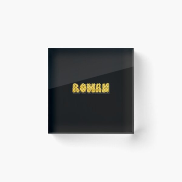 Item preview, Rowan Personalized Cool Custom Name - Funny Design for Men and Boys designed and sold by Watsonarts.