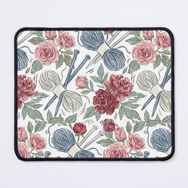 Item preview, Knitting Floral Design designed and sold by Popworks.