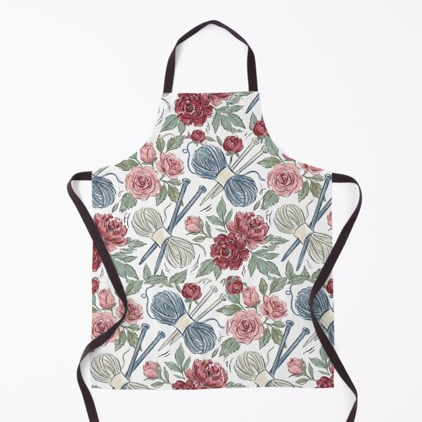 Item preview, Knitting Floral Design designed and sold by Popworks.
