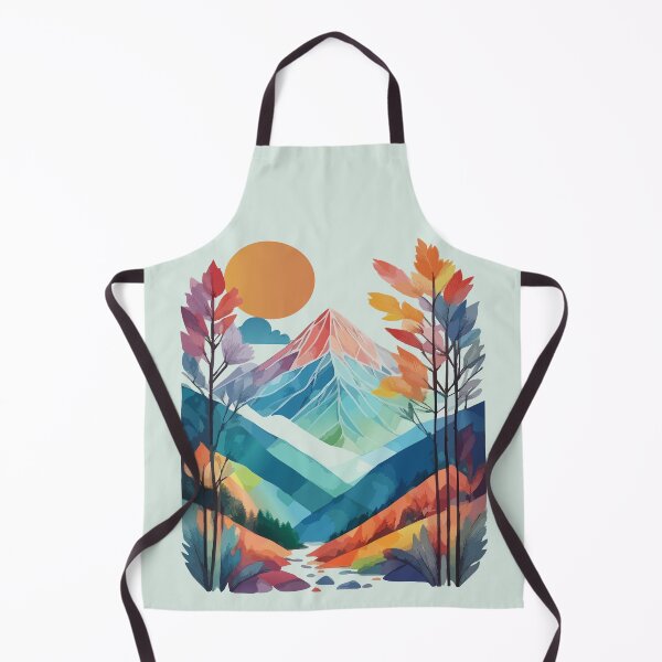 Item preview, Mountain Glow Landscape designed and sold by zoliartdesign.