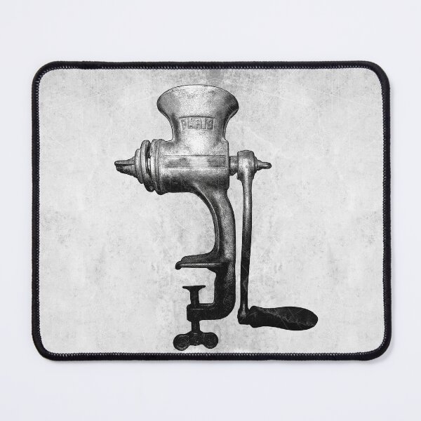 Item preview, Vintage Cast Iron Hand Crank Meat Grinder designed and sold by Ghoul Enterprises.