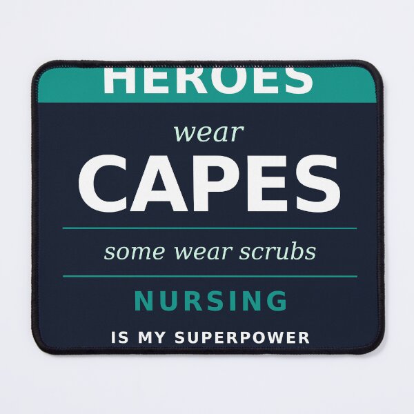 Item preview, Nurse Heroes scrubs designed and sold by MileMarkerSt.