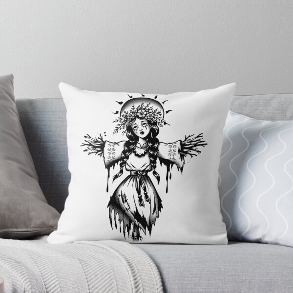 Item preview, Marzanna Slavic Goddess – Dark Slavic Tattoo designed and sold by feedmykraken.