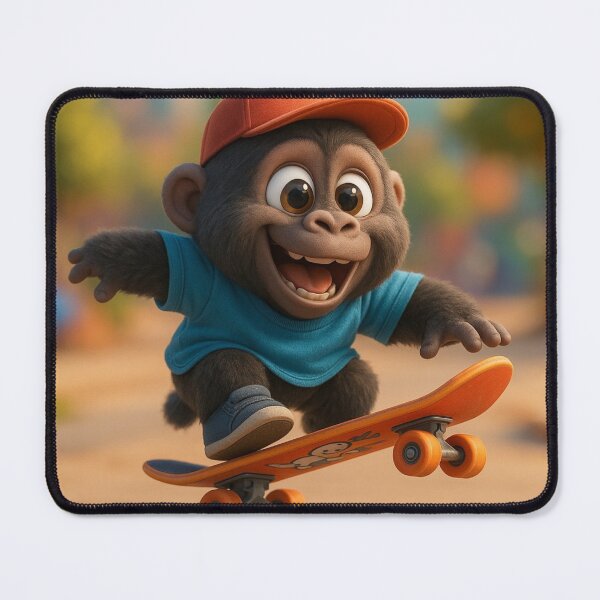 Item preview, Skater Western Gorilla designed and sold by Sillytoe.