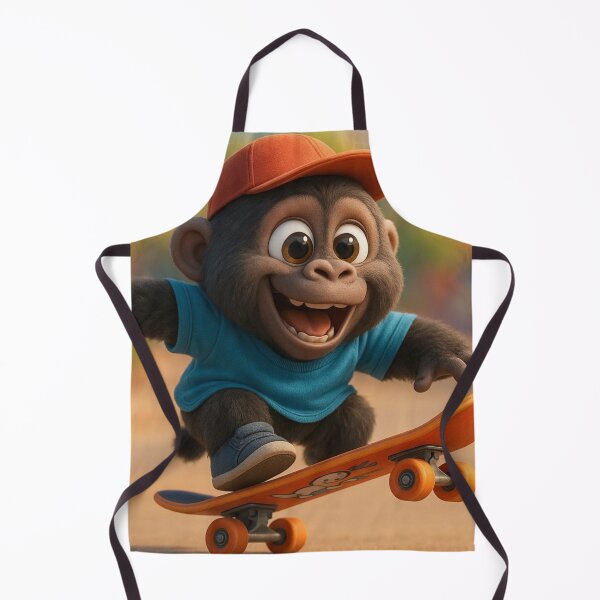 Item preview, Skater Western Gorilla designed and sold by Sillytoe.