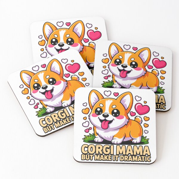 Item preview, Corgi Mama: Dramatic Love in Cartoon Form designed and sold by Mindful56.