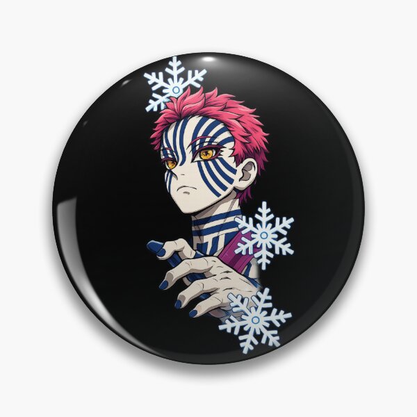 Item preview, Akaza Upper Moon Three Demon Slayer Fanart designed and sold by AllGBlArt.
