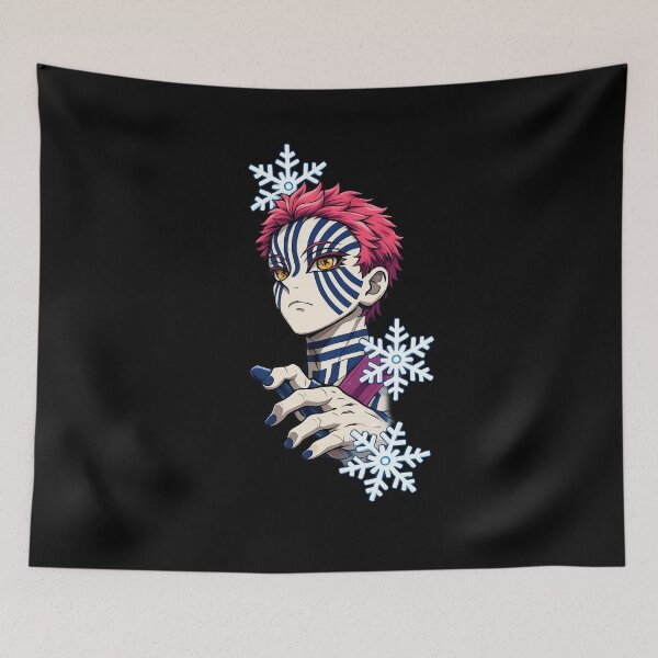 Item preview, Akaza Upper Moon Three Demon Slayer Fanart designed and sold by AllGBlArt.