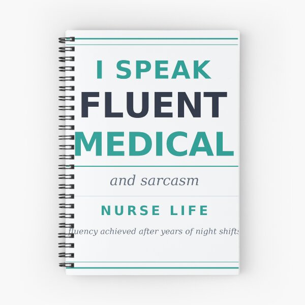 Item preview, Fluent Nurse designed and sold by MileMarkerSt.