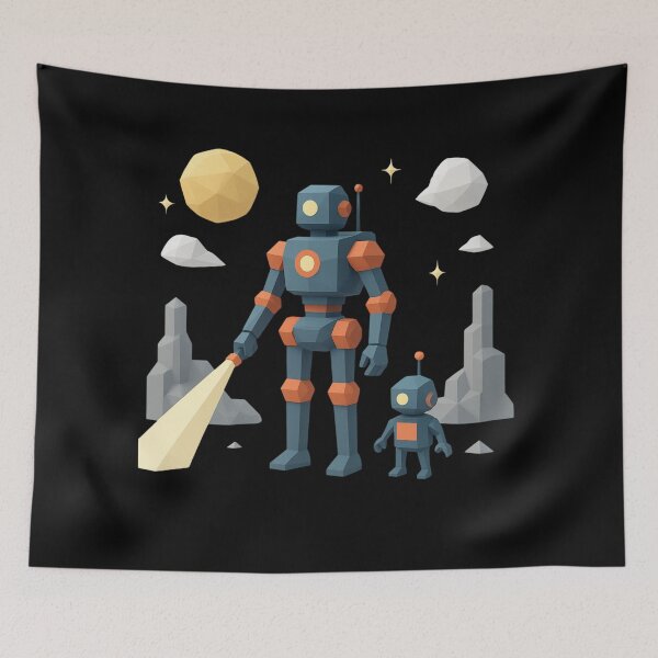 Item preview, Humanoid robot AI Robots Future Tech Design | The Bots Are Coming Futuristic Android Art designed and sold by TEEJAMBOREE.