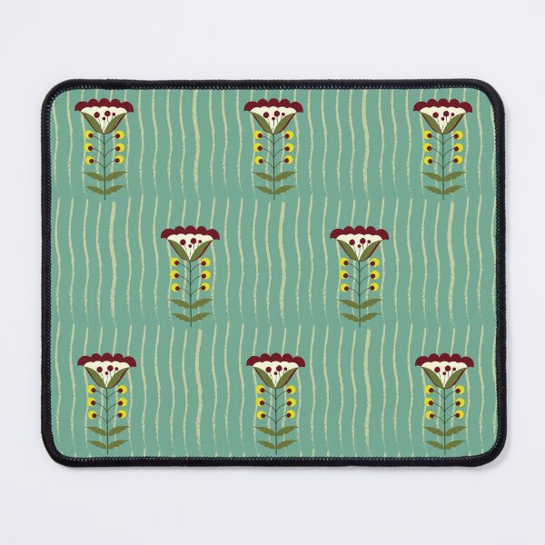 Item preview, Minimalist Folk Art Flower Pattern designed and sold by auran14.
