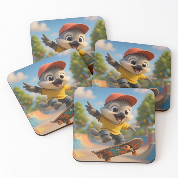 Item preview, Skater Western Kingbird designed and sold by Sillytoe.