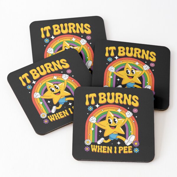 Item preview, Funny Saying It Burns When I Pee designed and sold by idtanerdsand.