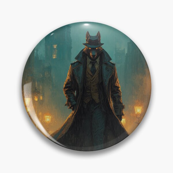 Item preview, Nocturnal Sleuth The Wolfwalker designed and sold by ArgentoArt.