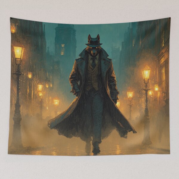 Item preview, Nocturnal Sleuth The Wolfwalker designed and sold by ArgentoArt.