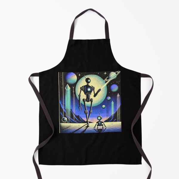 Item preview, Humanoid robot AI Robots Future Tech Design | The Bots Are Coming Futuristic Android Art designed and sold by TEEJAMBOREE.
