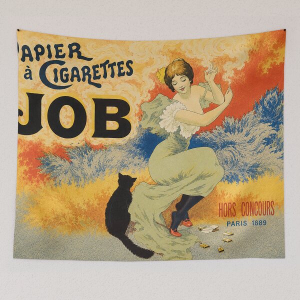 Item preview, Vintage Cigarette Poster Art Nouveau Woman Illustration for Retro Art Lovers designed and sold by RickE.